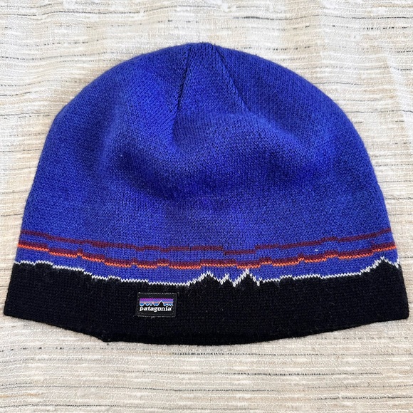 Men’s Patagonia wool beanie hat - Picture 1 of 4